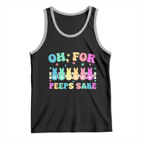 Oh For Peeps Sake Easter Bunny Tank Top - Wonder Print Shop