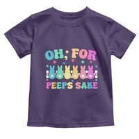 Oh For Peeps Sake Easter Bunny Toddler T Shirt - Wonder Print Shop