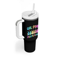 Oh For Peeps Sake Easter Bunny Tumbler With Handle - Wonder Print Shop