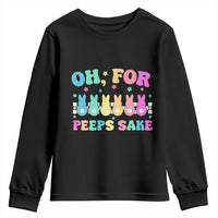 Oh For Peeps Sake Easter Bunny Youth Sweatshirt - Wonder Print Shop