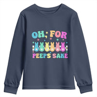 Oh For Peeps Sake Easter Bunny Youth Sweatshirt - Wonder Print Shop