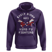 Every Bunny Was Kung Fu Fighting Hoodie Funny Cool Easter Graphic