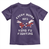 Every Bunny Was Kung Fu Fighting Toddler T Shirt Funny Cool Easter Graphic
