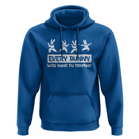 Bunny Kung Fu Fighting Hoodie Funny Easter Vintage Graphic