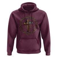 Christian Cross Hoodie Bible John 3:16 Jesus He Gave His Only Son Jesus Christian - Wonder Print Shop