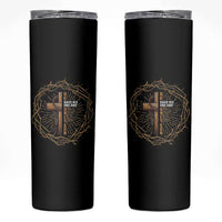 Christian Cross Skinny Tumbler Bible John 3:16 Jesus He Gave His Only Son Jesus Christian - Wonder Print Shop