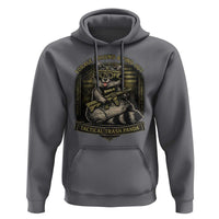Tactical Trash Panda Hoodie Funny Raccoon Military Graphic Patriotic Veteran