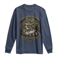 Tactical Trash Panda Long Sleeve Shirt Funny Raccoon Military Graphic Patriotic Veteran