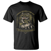 Tactical Trash Panda T Shirt Funny Raccoon Military Graphic Patriotic Veteran