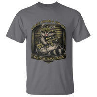 Tactical Trash Panda T Shirt Funny Raccoon Military Graphic Patriotic Veteran