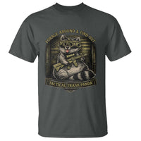 Tactical Trash Panda T Shirt Funny Raccoon Military Graphic Patriotic Veteran