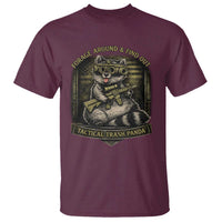 Tactical Trash Panda T Shirt Funny Raccoon Military Graphic Patriotic Veteran
