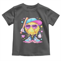 Funny Softball Drip Toddler T Shirt Ice Cream Sprinkles Softball Girls Kid