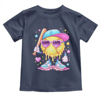 Funny Softball Drip Toddler T Shirt Ice Cream Sprinkles Softball Girls Kid