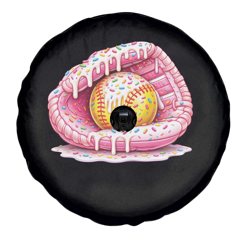 Softball Drip Spare Tire Cover Ice Cream Sprinkles Softball Glove Girls Kid