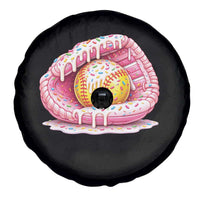 Softball Drip Spare Tire Cover Ice Cream Sprinkles Softball Glove Girls Kid