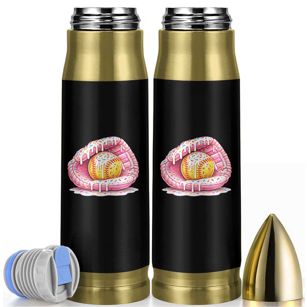 Softball Drip Bullet Tumbler Ice Cream Sprinkles Softball Glove Girls Kid