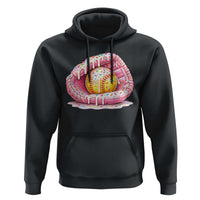 Softball Drip Hoodie Ice Cream Sprinkles Softball Glove Girls Kid