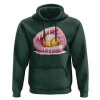 Softball Drip Hoodie Ice Cream Sprinkles Softball Glove Girls Kid