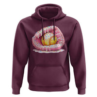Softball Drip Hoodie Ice Cream Sprinkles Softball Glove Girls Kid