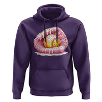 Softball Drip Hoodie Ice Cream Sprinkles Softball Glove Girls Kid