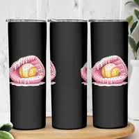 Softball Drip Skinny Tumbler Ice Cream Sprinkles Softball Glove Girls Kid