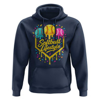 Softball Drip Hoodie Ice Cream Sprinkles Softball Life Style
