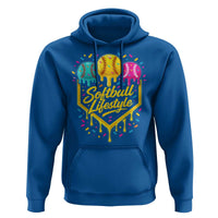 Softball Drip Hoodie Ice Cream Sprinkles Softball Life Style