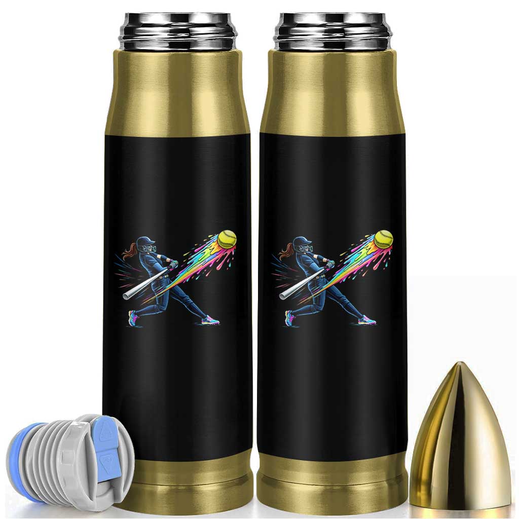 Softball Player Drip Bullet Tumbler