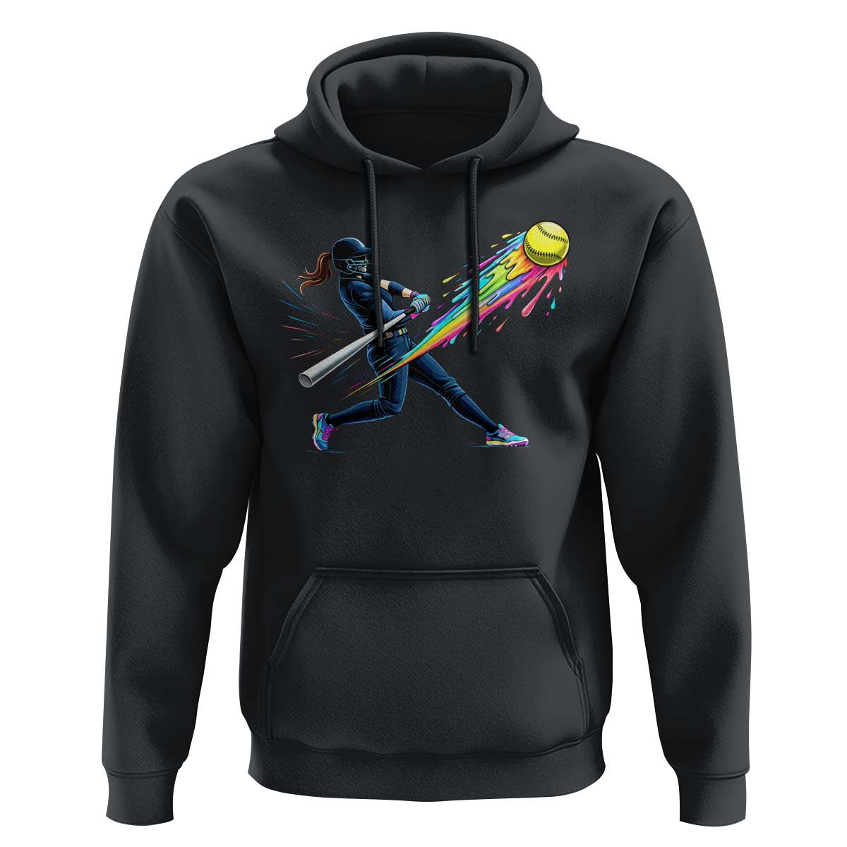 Softball Player Drip Hoodie