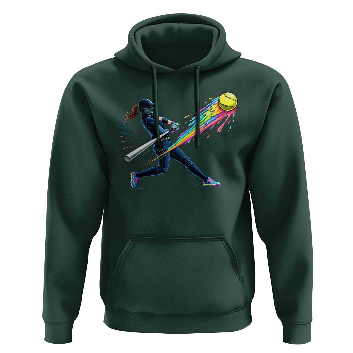 Softball Player Drip Hoodie