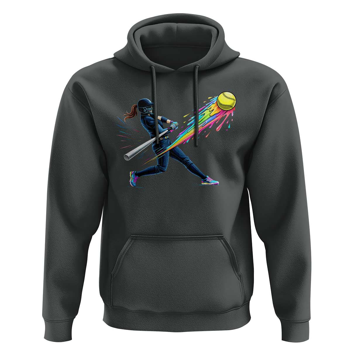 Softball Player Drip Hoodie