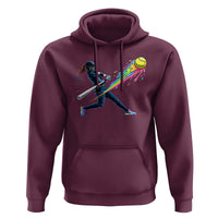 Softball Player Drip Hoodie