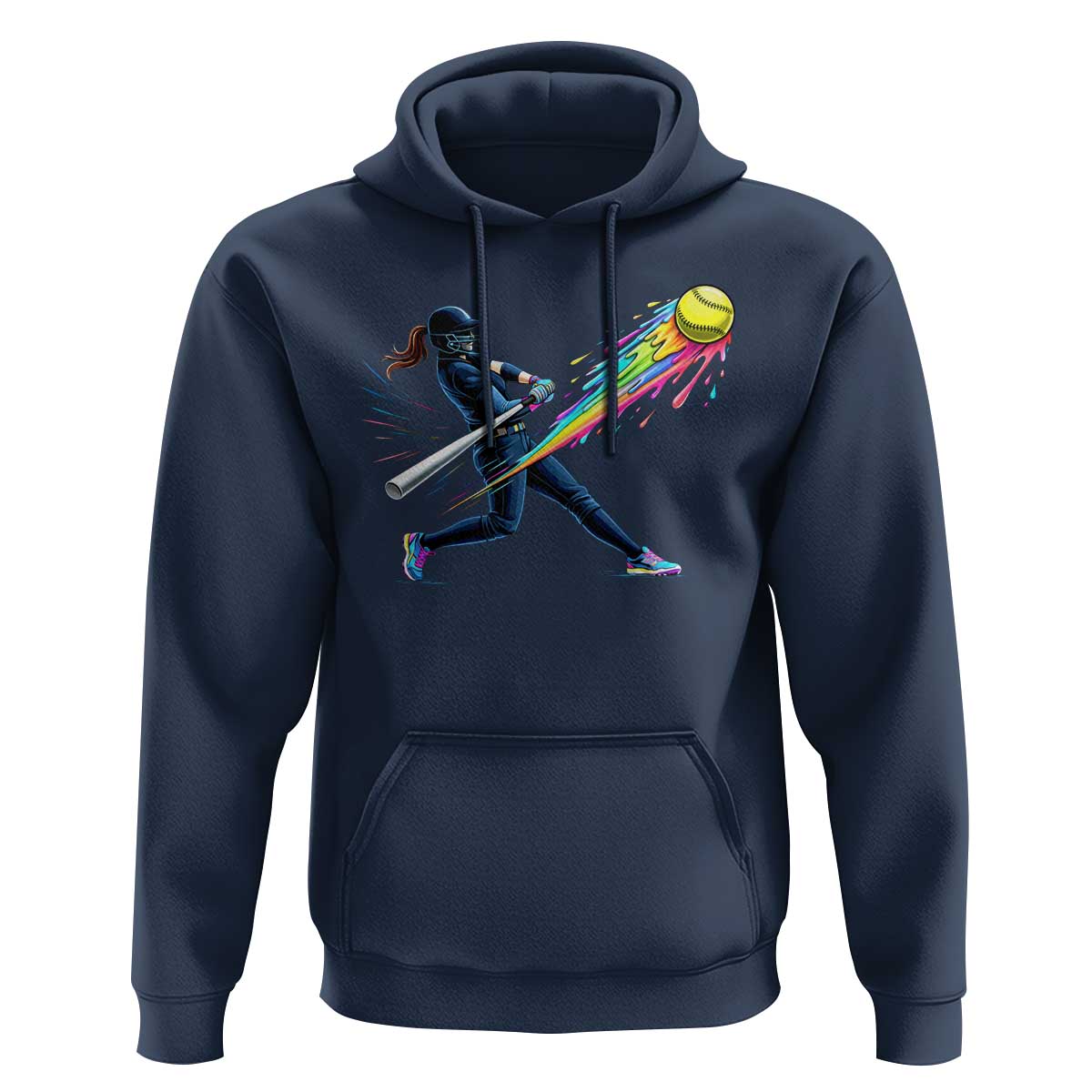 Softball Player Drip Hoodie