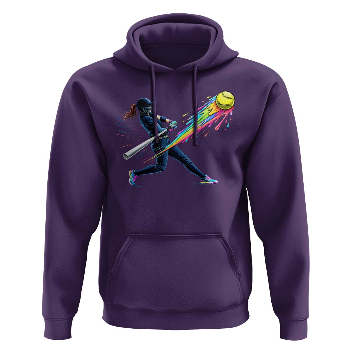 Softball Player Drip Hoodie