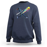 Softball Player Drip Sweatshirt