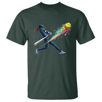 Softball Player Drip T Shirt