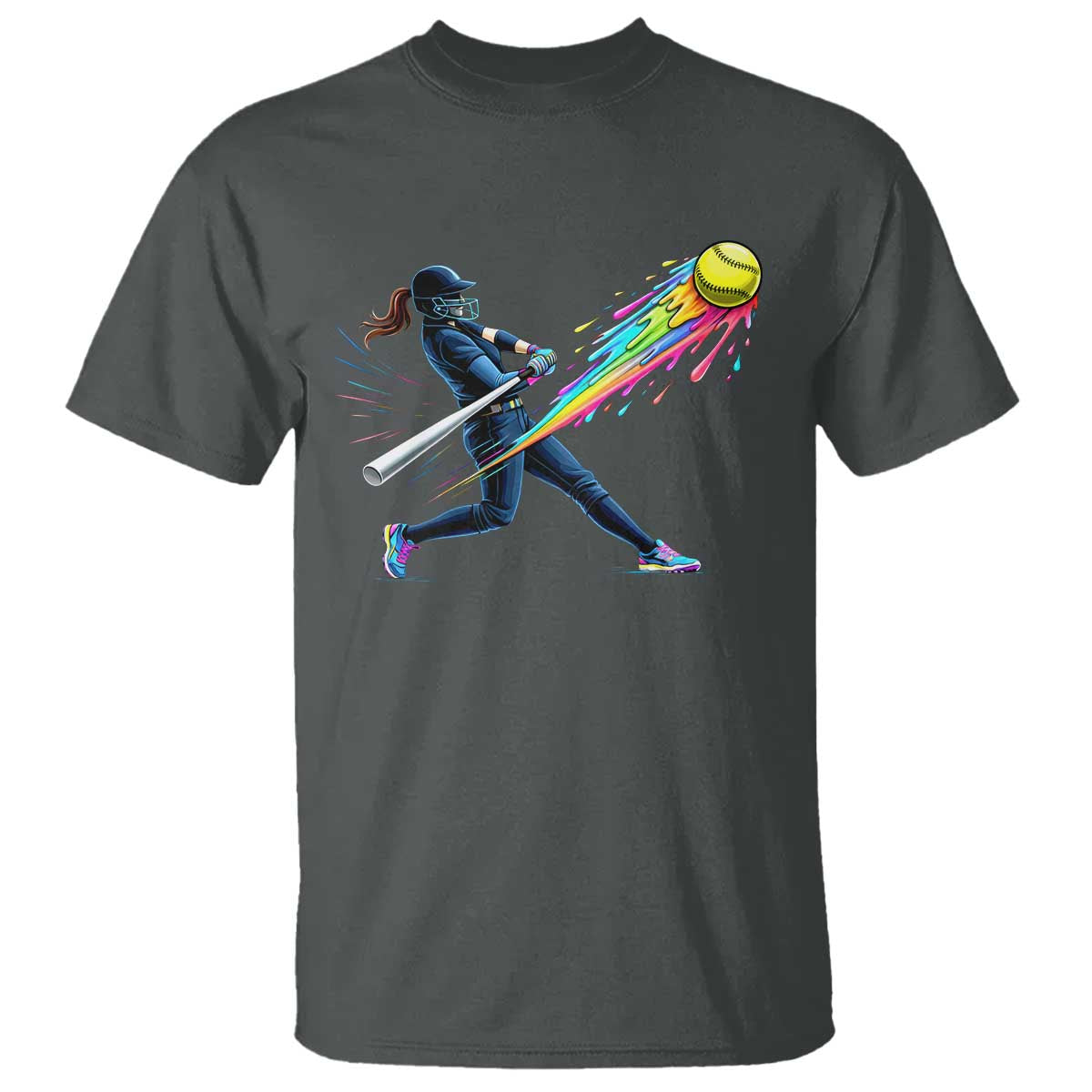 Softball Player Drip T Shirt