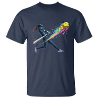 Softball Player Drip T Shirt