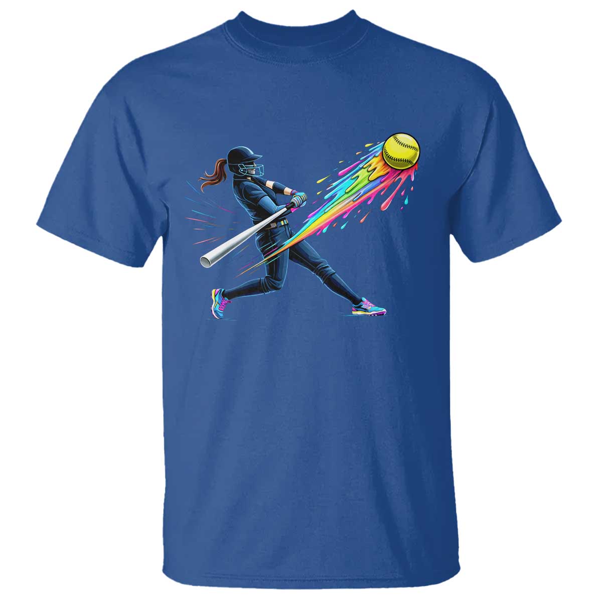Softball Player Drip T Shirt