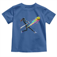 Softball Player Drip Toddler T Shirt