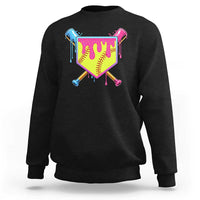 Softball Drip Sweatshirt Ice Cream Drip Youth Girls Softball Sport