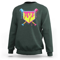 Softball Drip Sweatshirt Ice Cream Drip Youth Girls Softball Sport