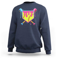 Softball Drip Sweatshirt Ice Cream Drip Youth Girls Softball Sport