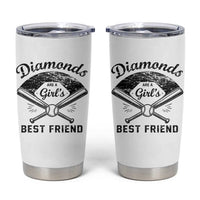 Softball Mom Gift Tumbler Cup Diamonds Are A Girls Best Friend