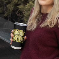 Softball Bow Tumbler Cup Sister Sport Lovers Girls Team