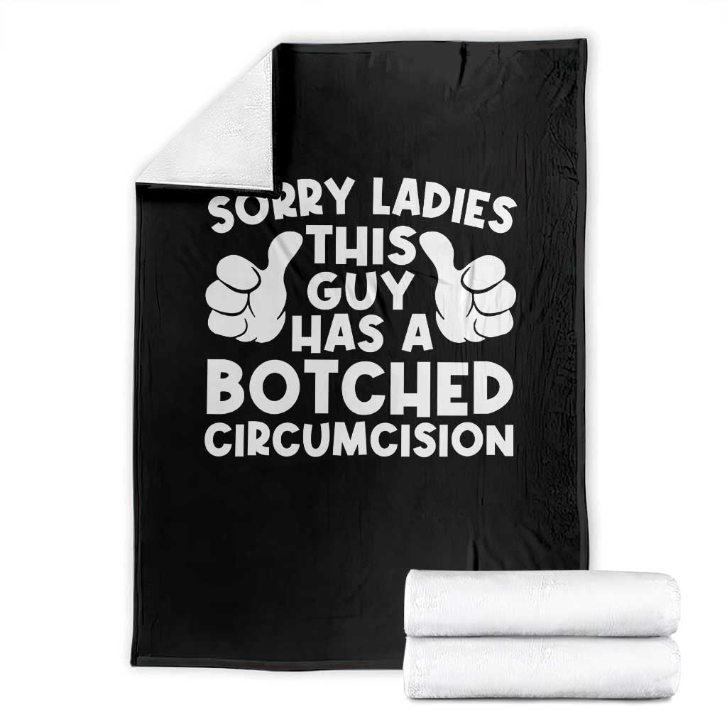 Inappropriate Adult Throw Blanket This Guy Botched Funny Cringe Offensive Humor Men