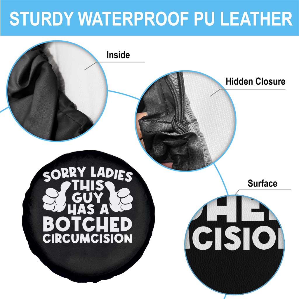 Inappropriate Adult Spare Tire Cover This Guy Botched Funny Cringe Offensive Humor Men