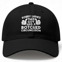 Inappropriate Adult Baseball Cap This Guy Botched Funny Cringe Offensive Humor Men