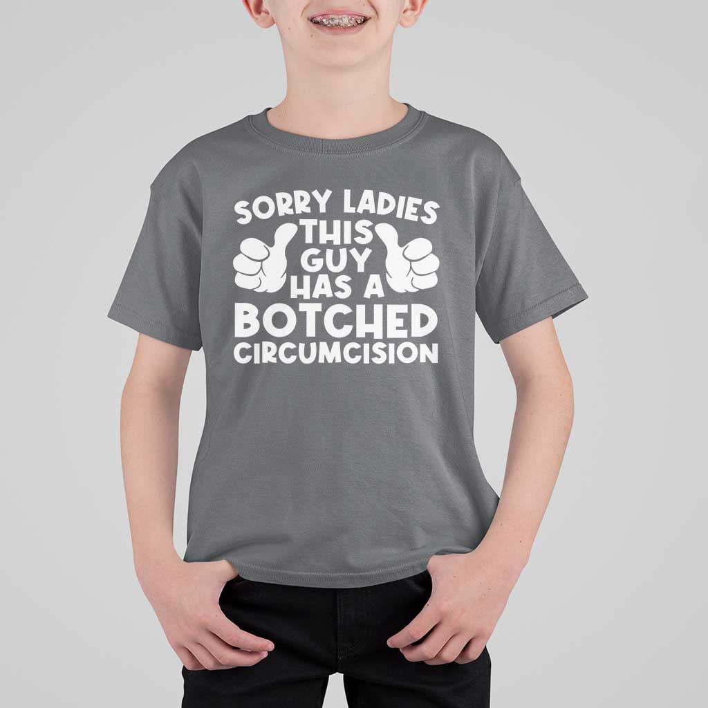 Inappropriate Adult T Shirt For Kid This Guy Botched Funny Cringe Offensive Humor Men